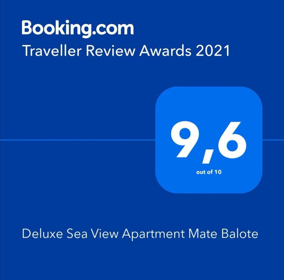 Deluxe Sea View Apartment Mate Balote Rijeka Ngoại thất bức ảnh